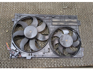 Вентилятор радиатора Volkswagen Tiguan 2007-2011 2.0 дизель