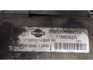 Стартер Nissan Micra K13 2010- 1.2
