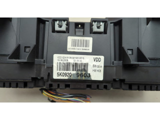 Панель приборов  Volkswagen Golf 6 2009-2012       5K0920960J     