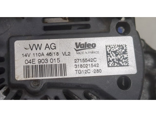 Генератор Skoda Karoq 2017- 04E903015 1.0 бензин