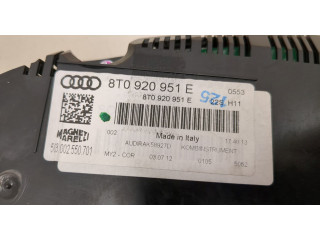 Панель приборов  Audi A5 (8T) 2007-2016       8T0920951E     