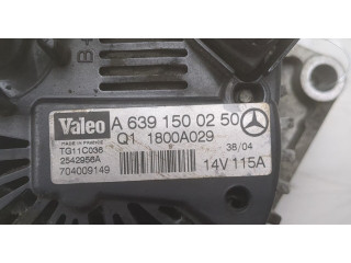 Генератор Smart Forfour W454 2004-2006 A6391500350 1.5 дизель