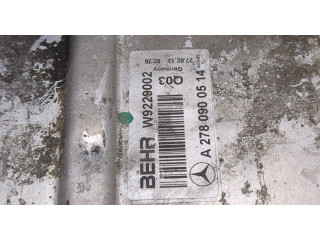 Интеркулер Mercedes GL X166 2012-2016