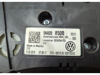 Панель приборов  Volkswagen Tiguan 2016-2020       5NA920850B     