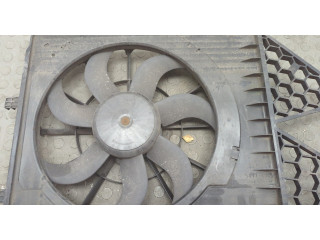 Вентилятор радиатора  Skoda Fabia 2007-2014           