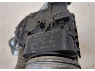 Двигатель стеклоочистителя (моторчик дворников) передний  Volkswagen Polo 2001-2005      