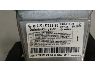 Блок управления подушками безопасности  Mercedes S W221 2005-2013     