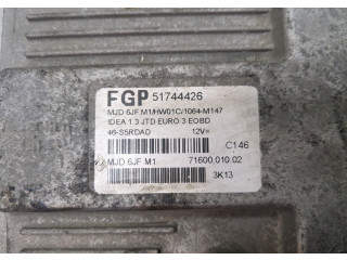 Блок управления двигателем Fiat Idea 2003-2007