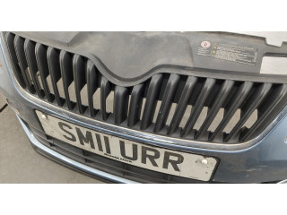 Бампер  Skoda Fabia 2007-2014 передний   