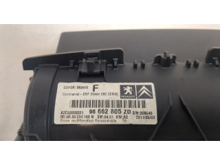 Дисплей бортового компьютера  Peugeot 5008 2009-2016 96662805ZD        