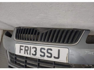 Бампер  Skoda Fabia 2007-2014 передний   