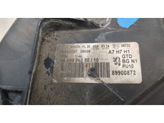 Фара передняя  Peugeot 207 левая 