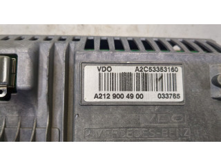 Дисплей бортового компьютера  Mercedes E W212 2009-2013          