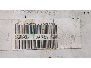 Дисплей бортового компьютера Citroen Xsara 2000-2005 9647409677