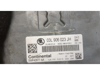 Блок управления двигателем  Skoda SuperB 2008-2015     