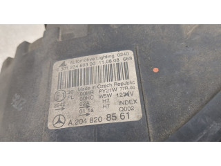 Фара передняя Mercedes C W204 2006-2015 левая