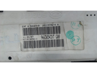 Дисплей бортового компьютера Citroen Berlingo 2002-2008 96636543XT