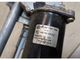 Двигатель стеклоочистителя (моторчик дворников) передний  Volkswagen Golf 4 1997-2005      