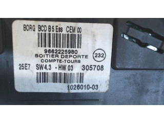 Дисплей бортового компьютера Citroen C4 2004-2010 9662225980