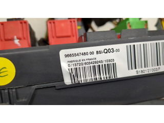 Блок BSI Citroen C4 2010-2015 9665547480