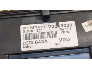 Панель приборов Volkswagen Caddy 2004-2010 2K0920843A