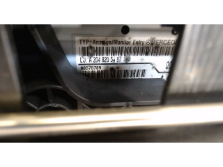 Дисплей бортового компьютера  Mercedes C W204 2007-2013 2048205497         