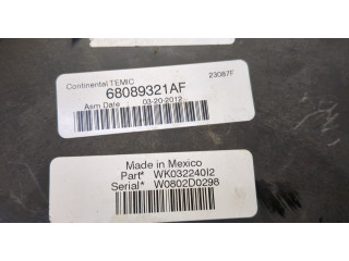 Блок предохранителей Jeep Grand Cherokee 2010-2013 68089321AF