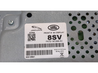 Дисплей бортового компьютера Jaguar XE 2015- T2R23589, LR088625, FK7219C299AC