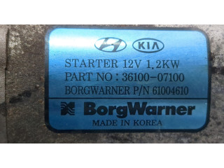 Стартер  KIA Picanto 2017-   3610007100   
