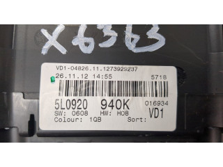 Панель приборов Skoda Yeti 2009-2014 5L0920940K