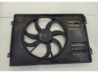 Вентилятор радиатора  Skoda SuperB 2008-2015           