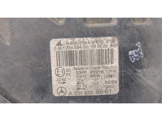 Фара передняя  Mercedes C W204 2007-2013 правая 