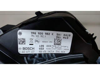 Панель приборов  Volkswagen Touareg 2010-2014       7p6920982k    3.6  Бензин