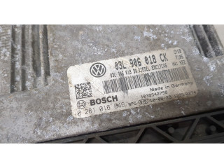 Блок управления двигателем  Skoda SuperB 2008-2015     