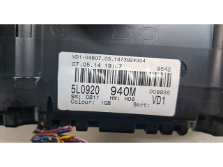 Панель приборов Skoda Yeti 2009-2018 5L0920940M