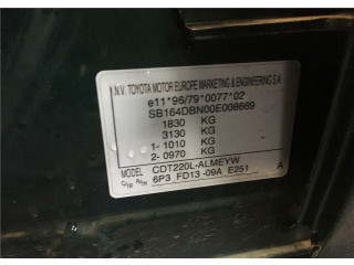 Подушка безопасности переднего пассажира Toyota Avensis 1 1997-2003