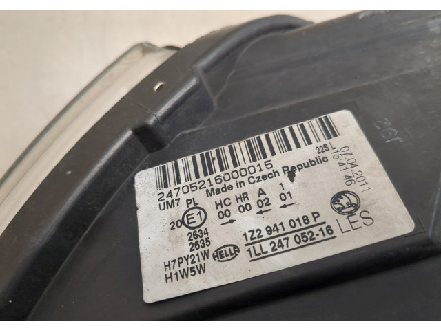 Фара передняя  Skoda Octavia (A5) 2004-2013 правая 