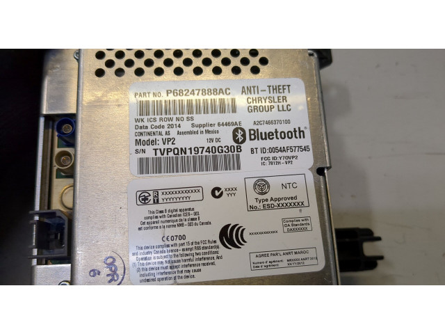 Дисплей бортового компьютера  Jeep Grand Cherokee 2013-          