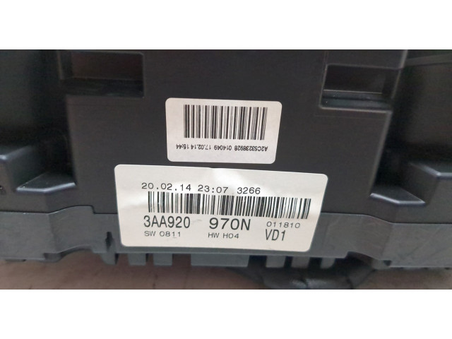 Панель приборов  Volkswagen Passat 7 2010-2015 Европа            