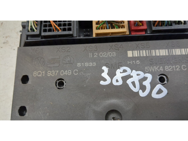 Блок комфорта  Volkswagen Polo 2001-2005      6Q1937049C, 5WK48212C  