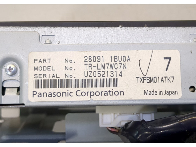 Дисплей мультимедиа Nissan Murano 2010-2015 280911BU0A