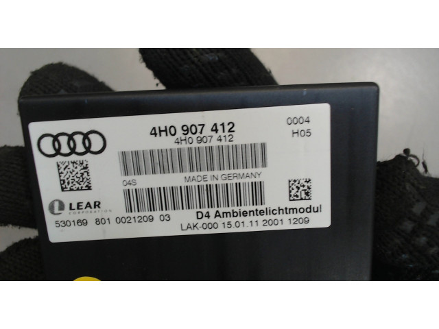 Блок комфорта  Audi A8 (D4) 2010-2017      4h0907412    