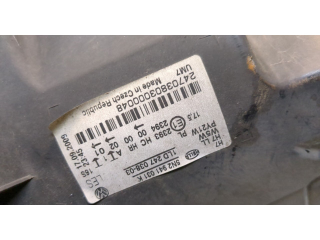 Фара передняя Volkswagen Tiguan 2007-2011 левая