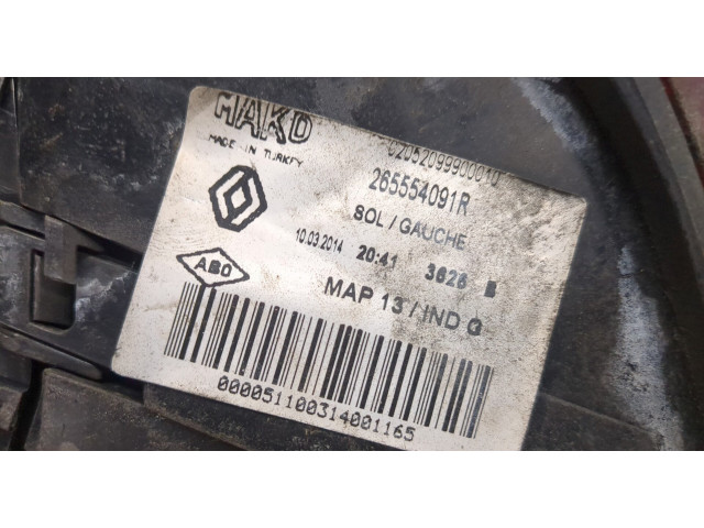 Задний фонарь Renault Clio 2012-2016