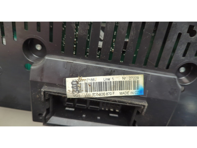 Панель приборов  Volkswagen Passat 6 2005-2010       3c0920870f     