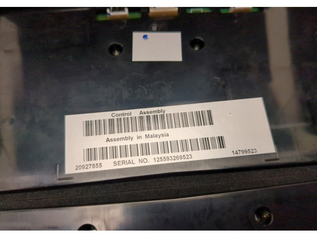 Дисплей мультимедиа  Cadillac SRX 2009-2016 22809317       