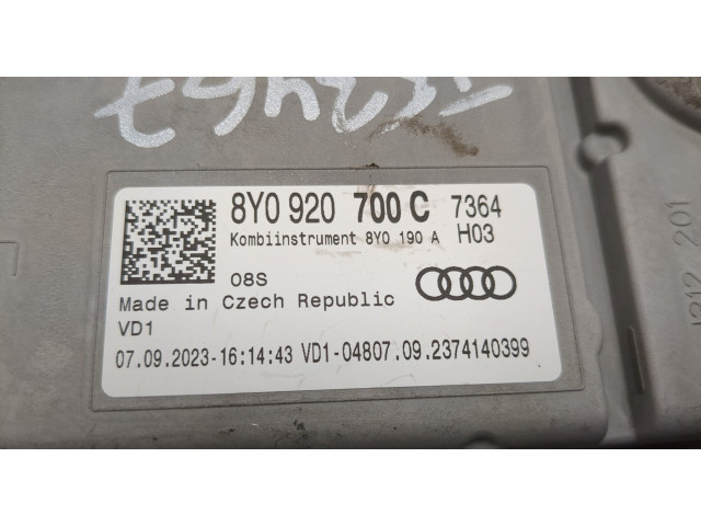 Панель приборов Audi A3 (8Y) 2020-2025 8Y0920700C