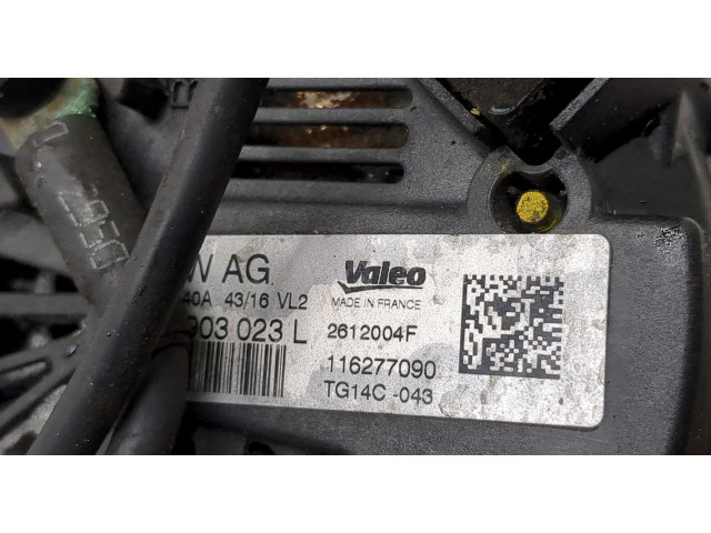Генератор Skoda Octavia (A7) 2013-2023 03L903023KX, 03L903023L, 03L903023LX
