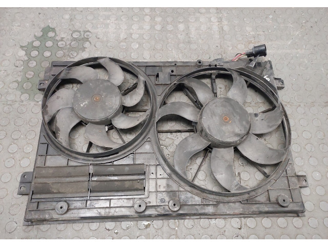 Вентилятор радиатора Skoda Yeti 2009-2014 2.0 дизель