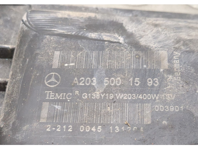 Вентилятор радиатора  Mercedes C W203 2000-2008           